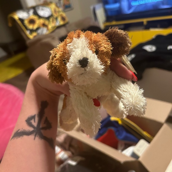 TY Beanie Baby Sampson the Dog Retired Vintage Collectible (7 inch) - Picture 1 of 2